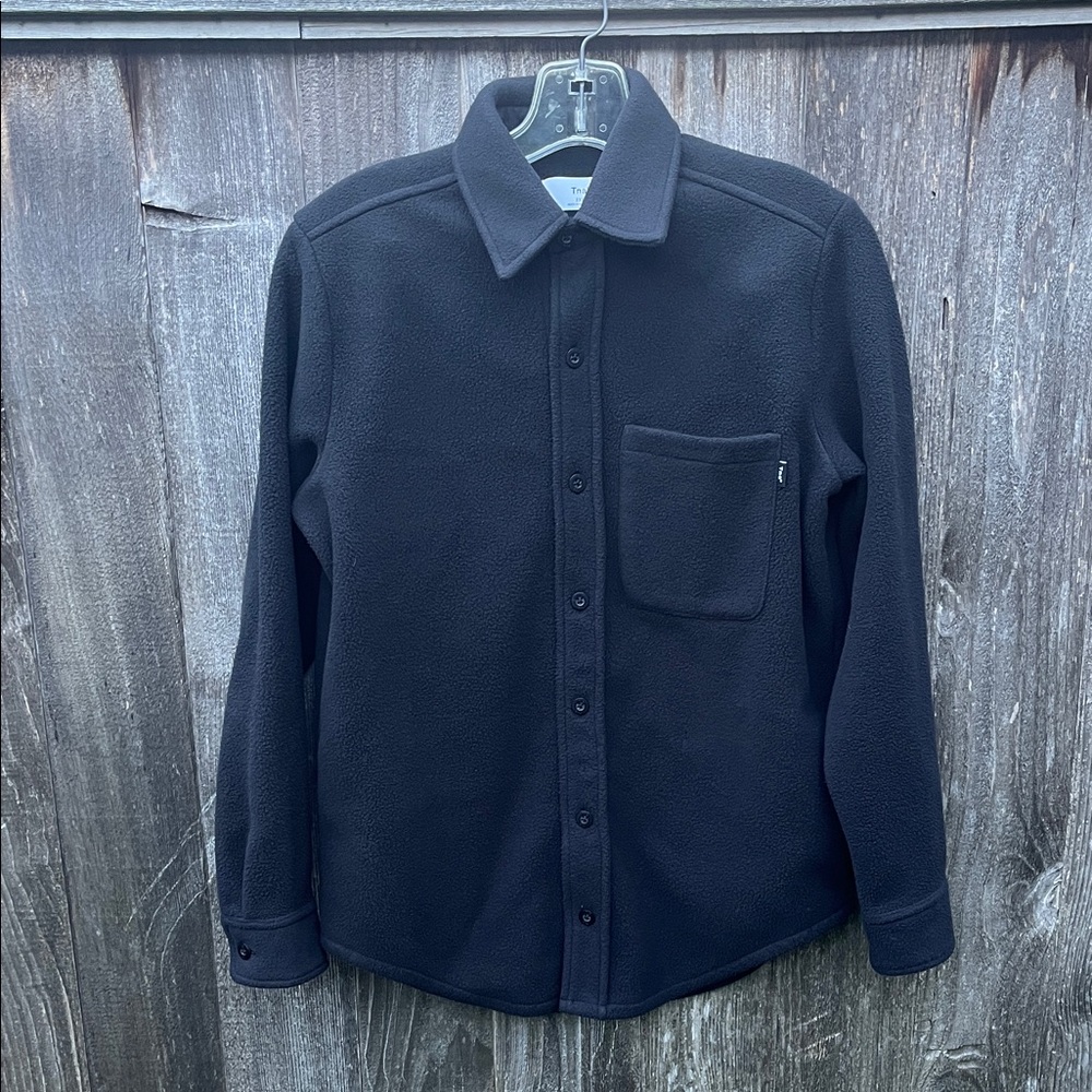TNA Polar Shirt Jacket-Black